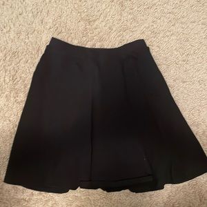 black skirt